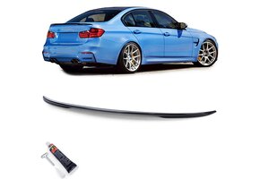 Spoiler - achterspoiler - voor BMW 3 serie-F30 / Sedan / M3 2011-2019 - zwart