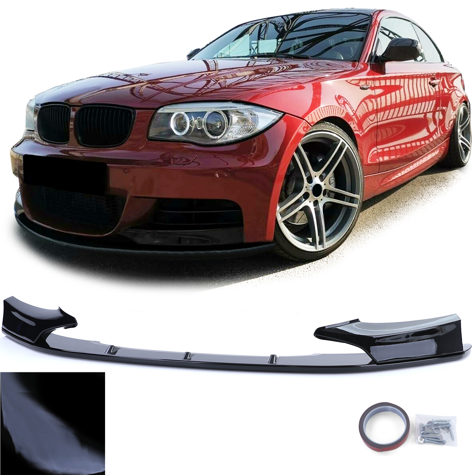 Spoiler - voorspoiler lip - BMW 1 serie F20 F21 2010-15