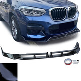 Spoiler - voorspoiler lip - geschikt voor BMW X3 G01 vanaf 2021