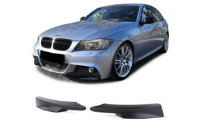 Spoiler - voorspoiler - hoeksplitter geschikt voor BMW 3 Serie E90 E91 / Sedan / Touring 2008-2012