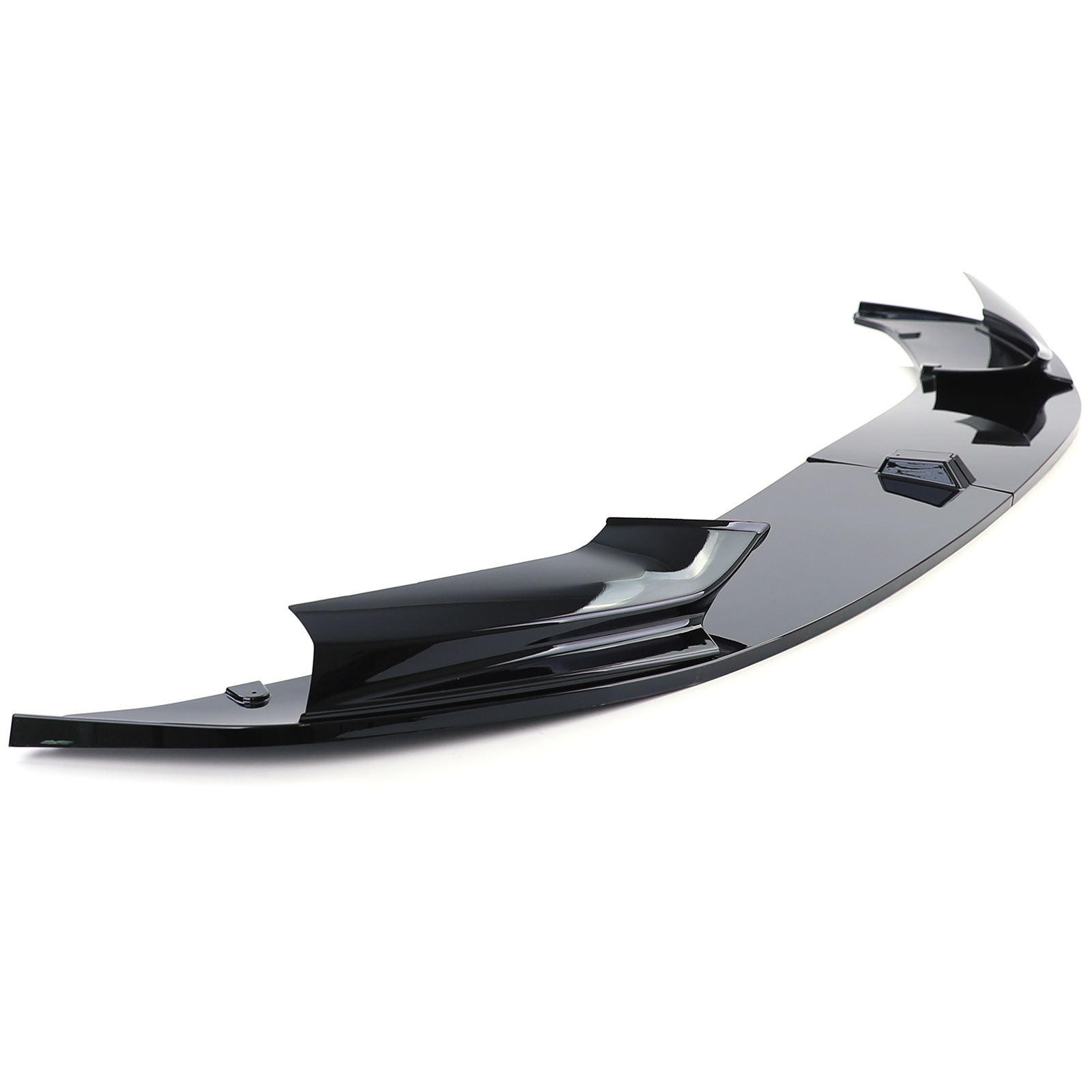 Spoiler - voorspoiler lip - BMW 5 serie-F10 F11 / Sedan / Touring 2010-2017 - glanzend zwart