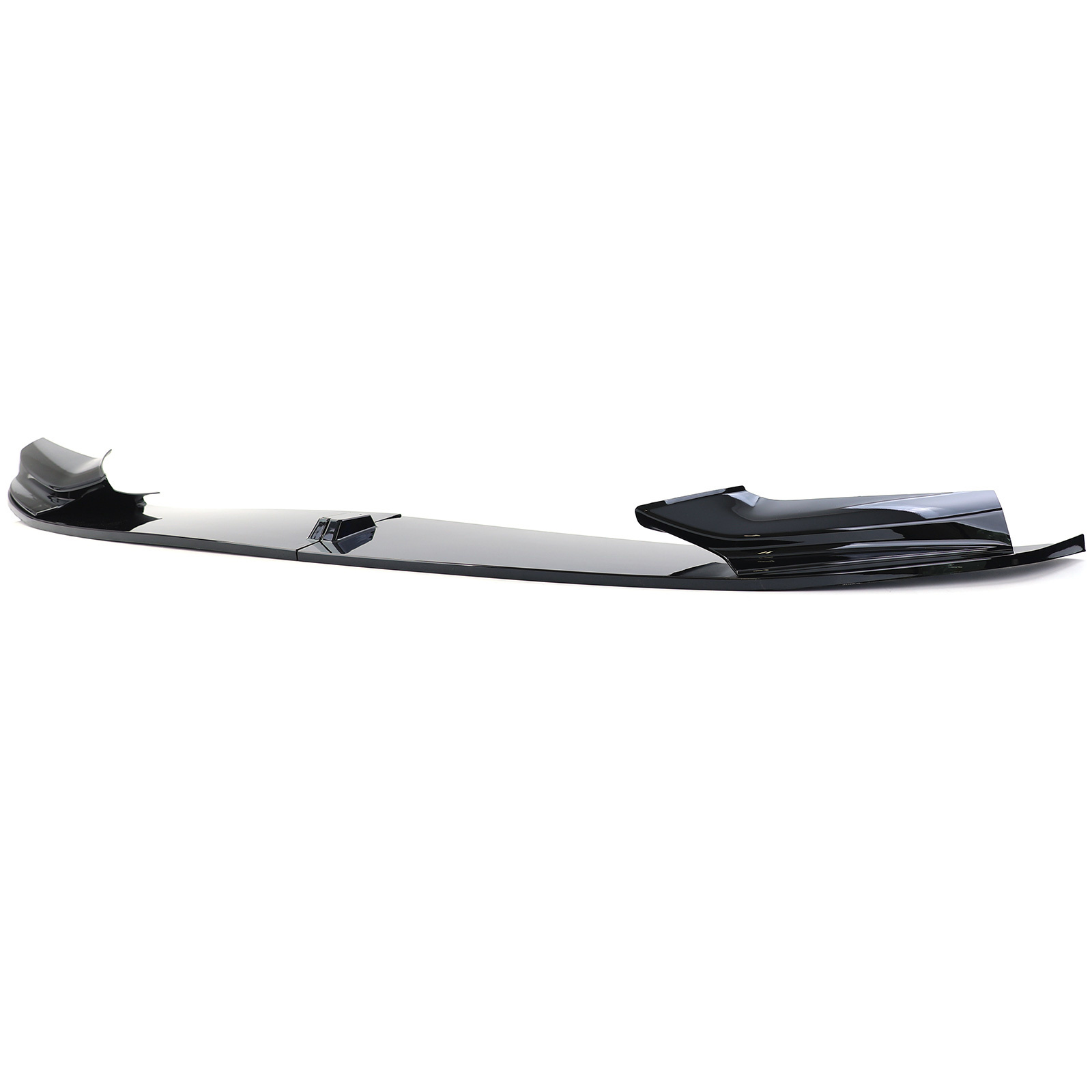 Spoiler - voorspoiler lip - BMW 5 serie-F10 F11 / Sedan / Touring 2010-2017 - glanzend zwart