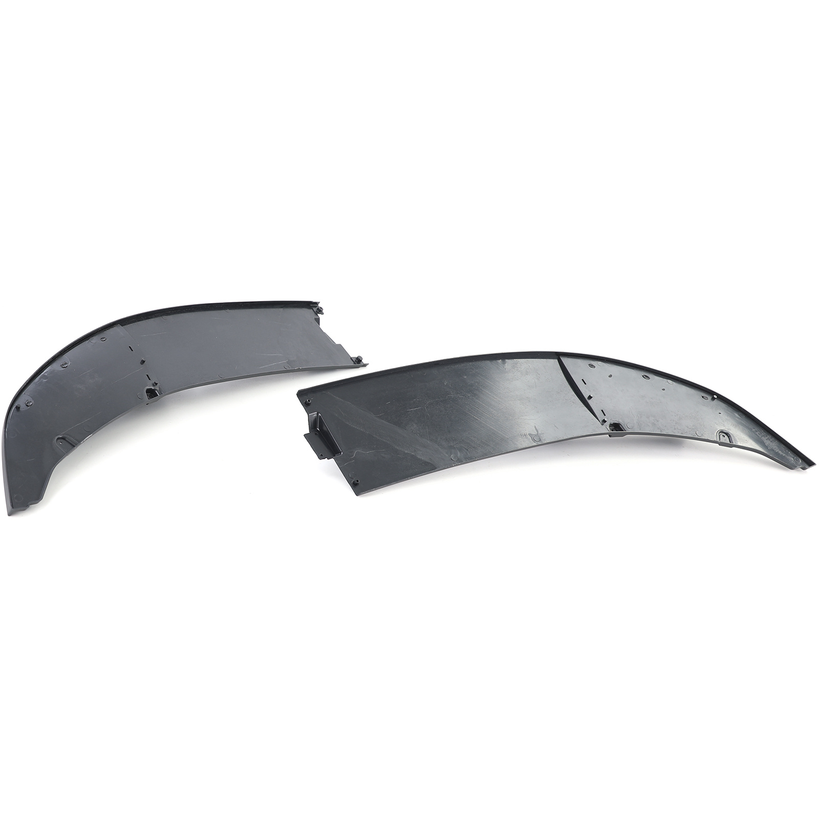 Spoiler - voorspoiler lip geschikt voor BMW 5 serie-F10 F11 / Sedan / Touring 2010-2017 - glanzend zwart