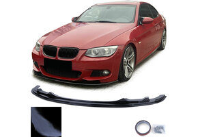 Spoiler - voorspoiler lip - BMW 3 serie type-E92 E93 / Coupé / Cabrio 2010-2013 - glanzend zwart