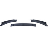 Spoiler - voorspoiler lip geschikt voor BMW 4 serie-F32 F33 F36 / Cabrio / Coupe / Gran Coupe 2010-2013 - matzwart