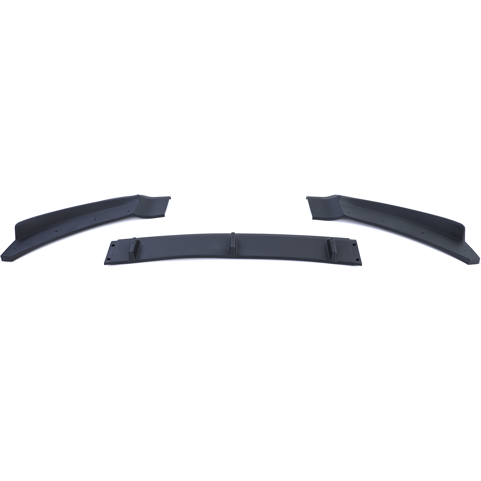 Spoiler - voorspoiler lip geschikt voor BMW 4 serie-F32 F33 F36 / Cabrio / Coupe / Gran Coupe 2010-2013 - matzwart