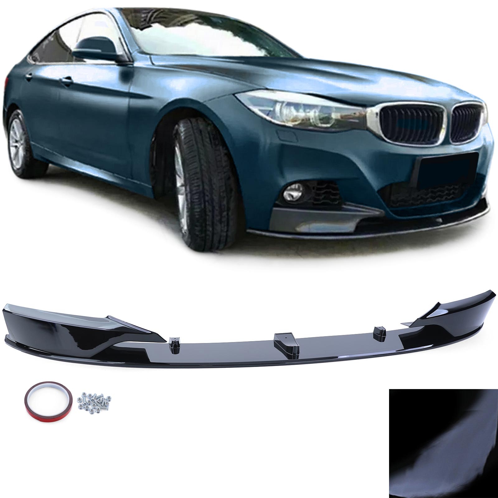 Spoiler - voorspoiler lip - BMW 3er GT F34 vanaf 2013