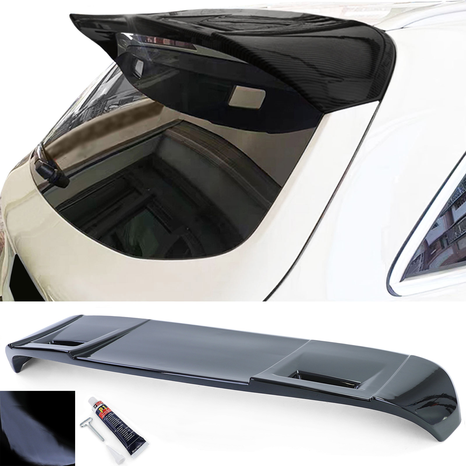 Spoiler - dakspoiler - voor Mercedes GLC SUV X253 vanaf 2015