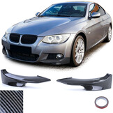 Spoiler - voorspoiler - hoeksplitter - geschikt voor BMW 3 Serie E92 E93 / Coupé / Cabrio 2010-2013