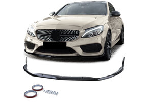 Spoiler - voorspoiler lip - Mercedes C W205 S205 Sedan / T-Model 2014-21