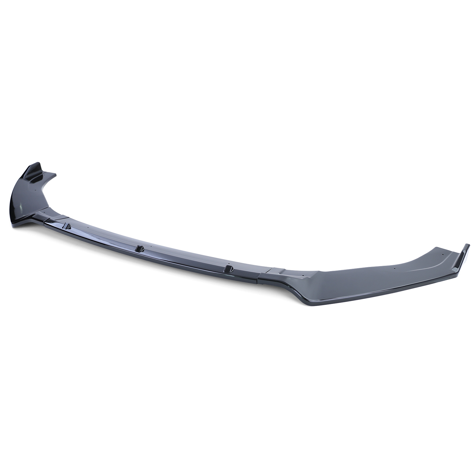 Spoiler - voorspoiler lip - voor VW Golf 7 5G1 / Sedan 2013-2020 - glanzend zwart