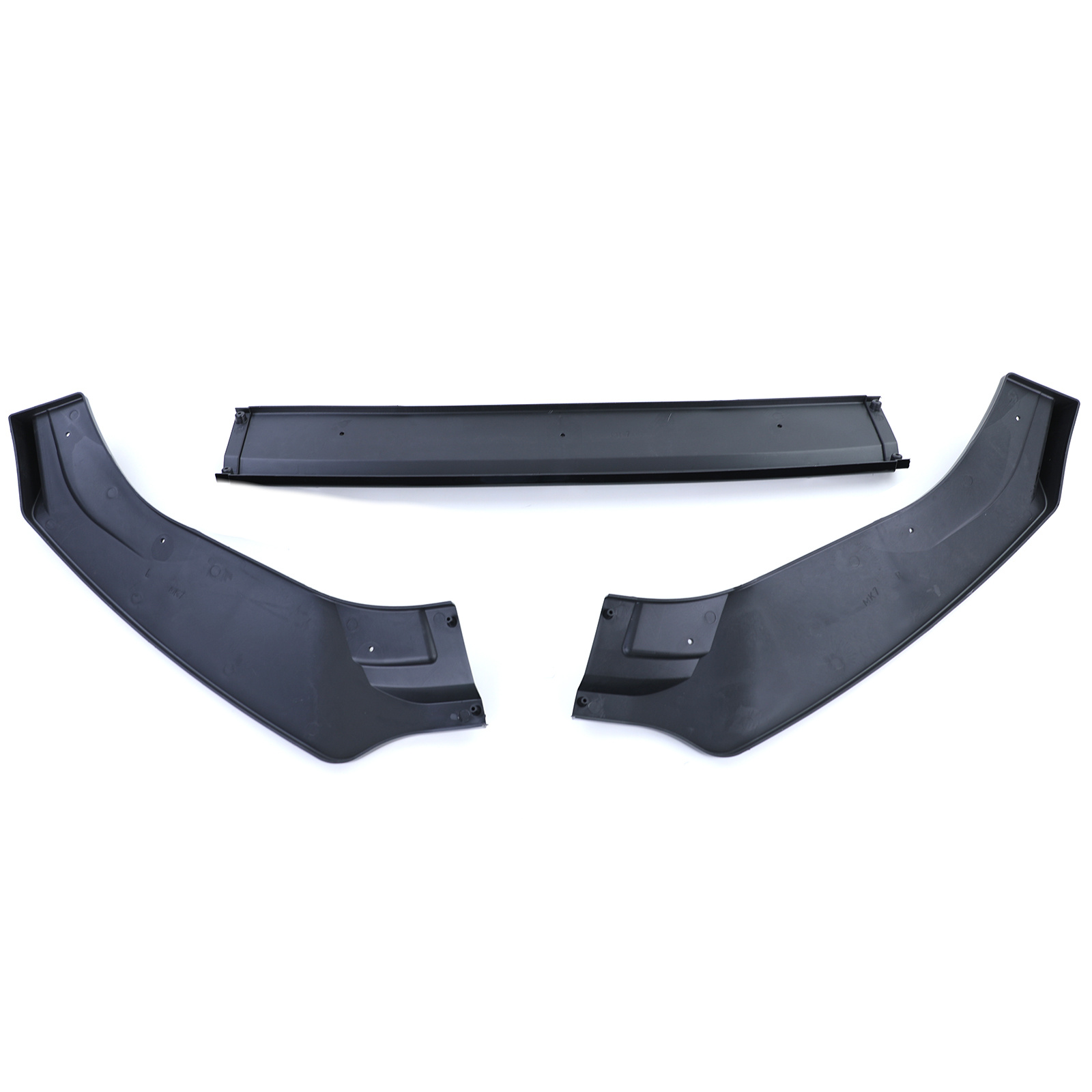 Spoiler - voorspoiler lip - voor VW Golf 7 5G1 / Sedan 2013-2020 - glanzend zwart
