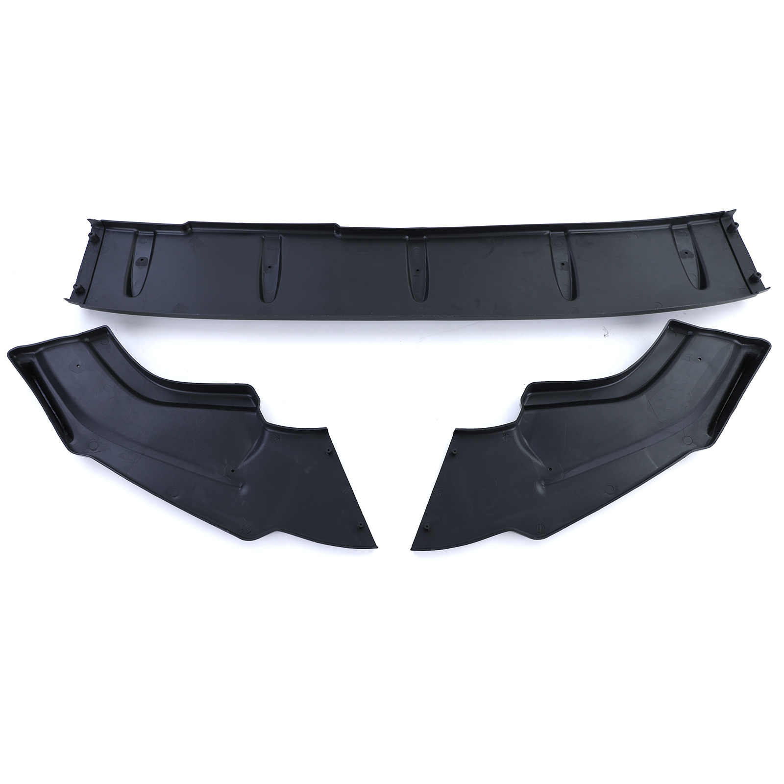 Spoiler - voorspoiler lip - voor VW Golf 7 5G1 GTI 2013-2020 - glanzend zwart