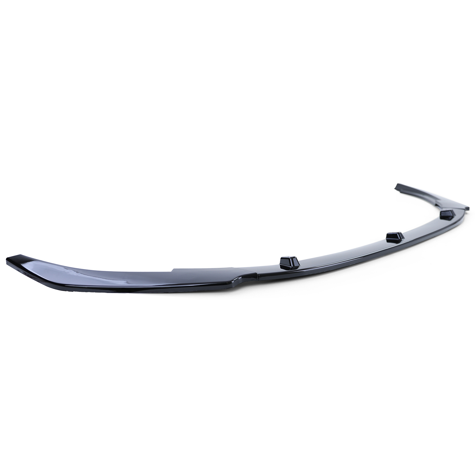 Spoiler - voorspoiler lip - geschikt voor VW Golf 6 5K1 GTI 2009-2013 - glanzend zwart