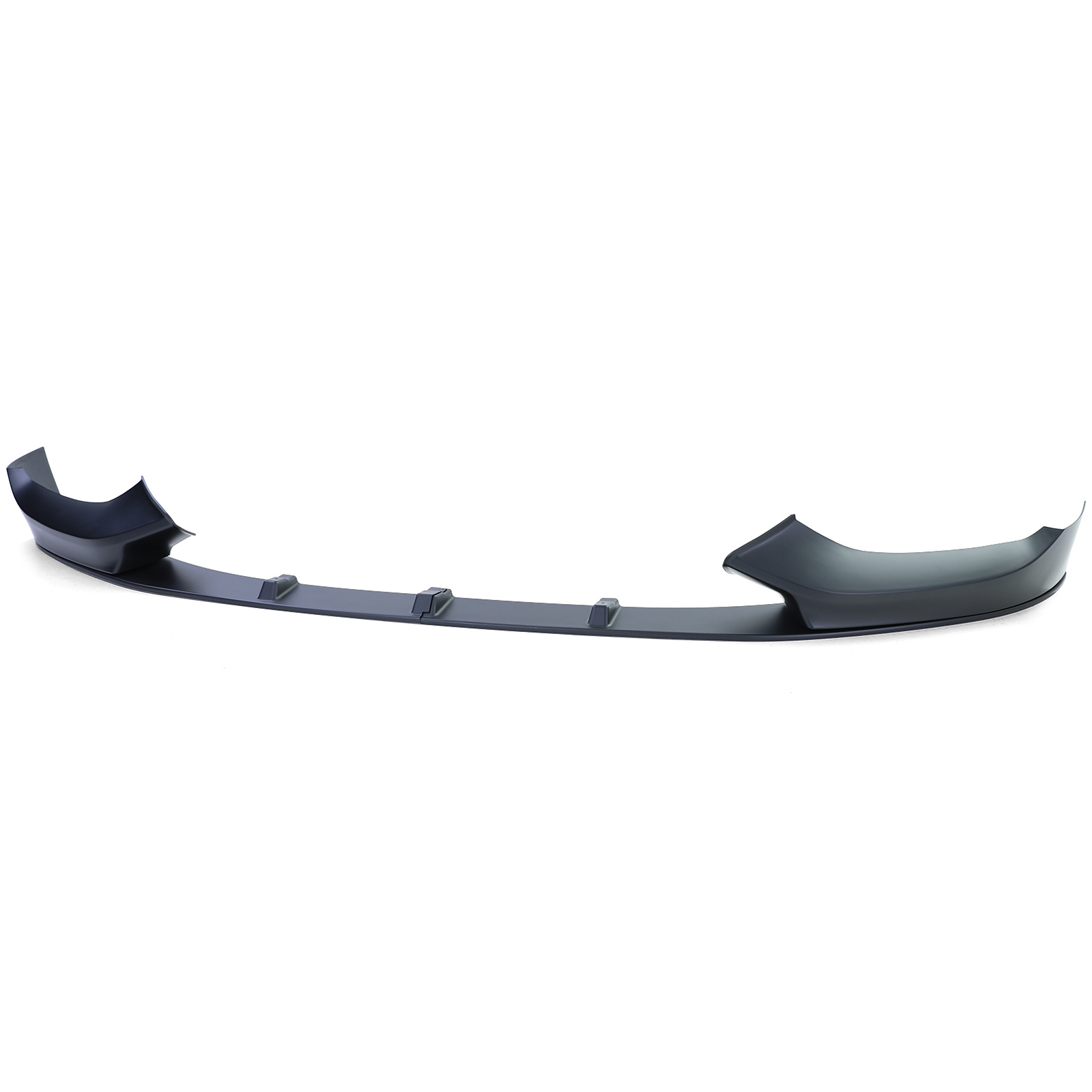 Spoiler - voorspoiler lip - BMW 1 serie type-F20 F21 2015-2019 - matzwart