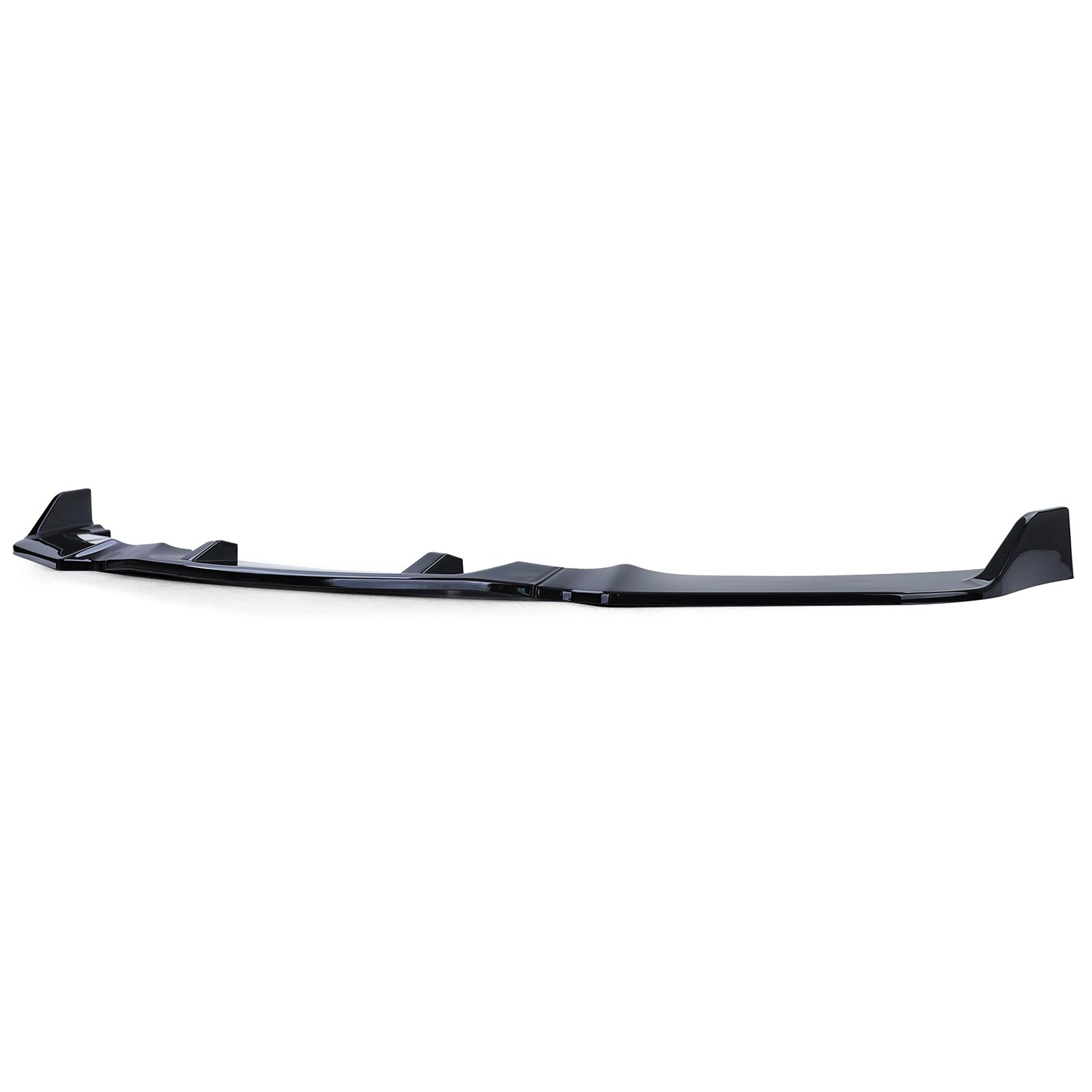 Spoiler - voorspoiler lip geschikt voor BMW 3 serie type-E90 E91 / Sedan / Touring 2005-2008 - glanzend zwart