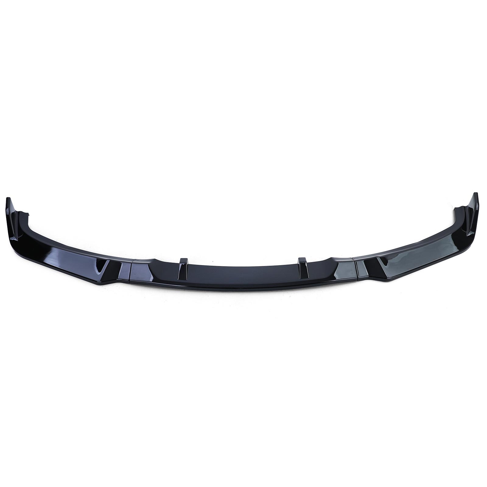 Spoiler - voorspoiler lip geschikt voor BMW 3 serie type-E90 E91 / Sedan / Touring 2005-2008 - glanzend zwart