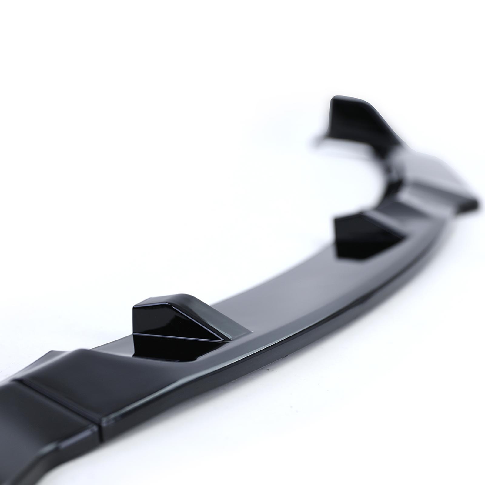 Spoiler - voorspoiler lip - BMW 3 serie type-E90 E91 / Sedan / Touring 2005-2008 - glanzend zwart