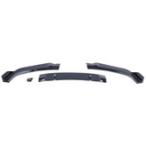 Spoiler - voorspoiler lip geschikt voor BMW 3 serie type-E90 E91 / Sedan / Touring 2005-2008 - glanzend zwart