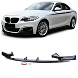 Spoiler - voorspoiler lip - BMW 2 serie type-F22 F23 / coupé / cabriolet 2013 - zwart