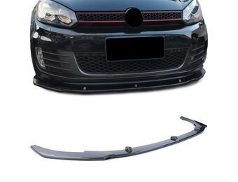 Spoiler - voorspoiler - voor VW Golf 6 type-5K1 2009-2013 - carbon
