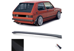 Spoiler - dakspoiler - voor VW Golf 1 1974-1985 - mat zwart