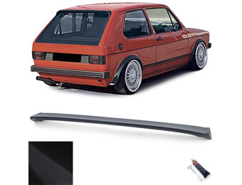Spoiler - dakspoiler - voor VW Golf 1 1974-1985 - mat zwart