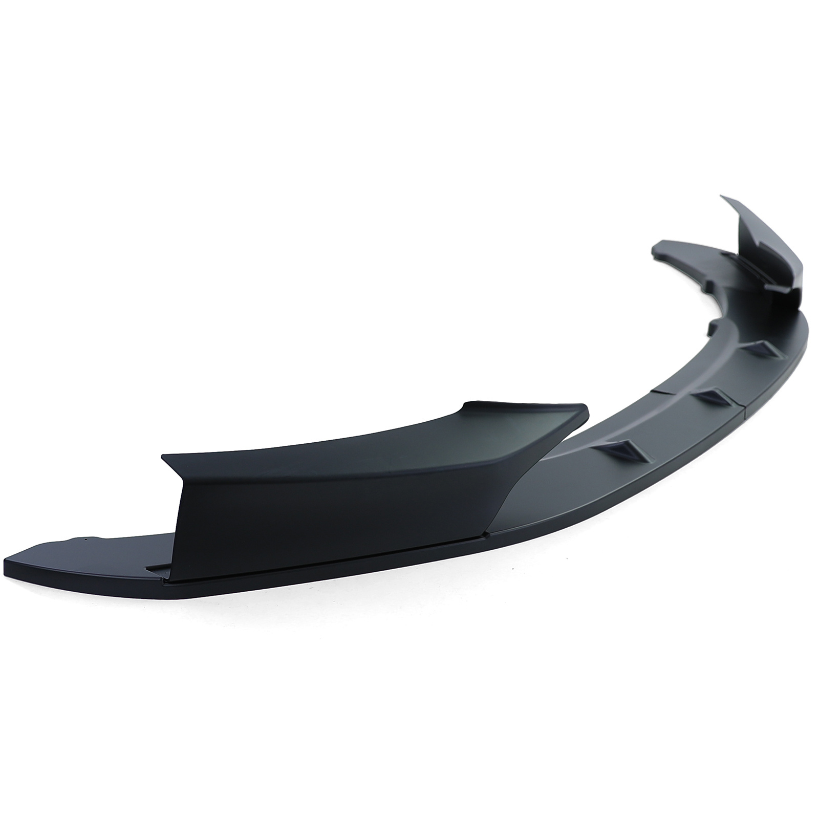 Spoiler - voorspoiler lip - BMW 1 serie type-F20 F21 2010-2014 - matzwart