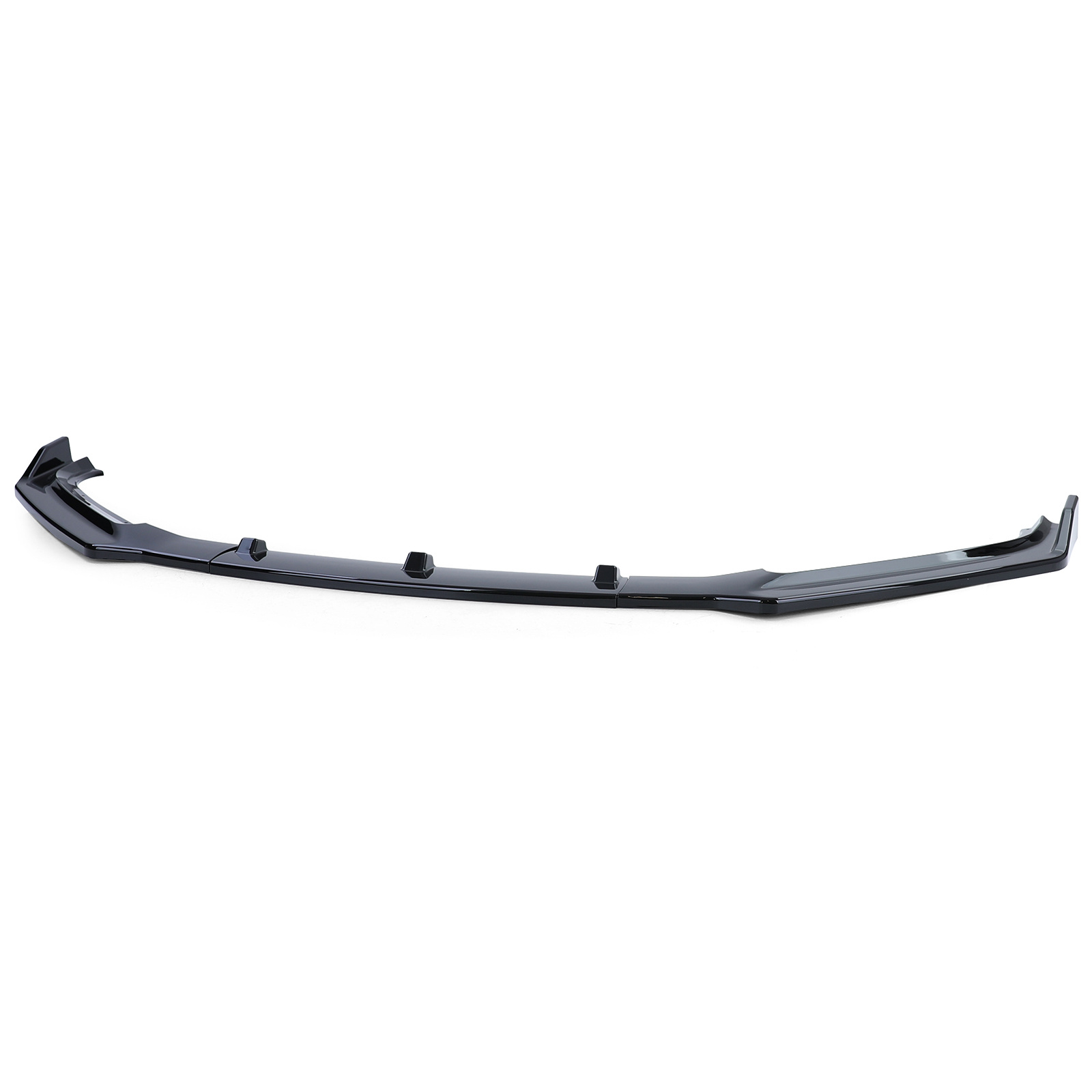 Spoiler - voorspoiler lip - Audi A4 B9 8W / Sedan / Avant 2015-2019 - zwart
