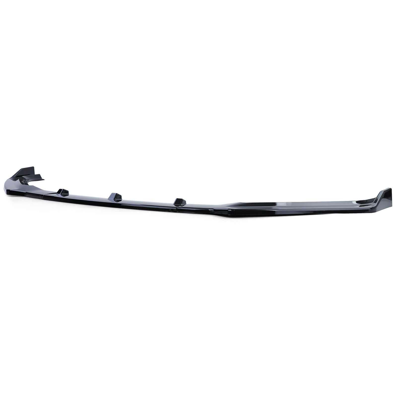 Spoiler - voorspoiler lip - Audi A4 B9 8W / Sedan / Avant 2015-2019 - zwart