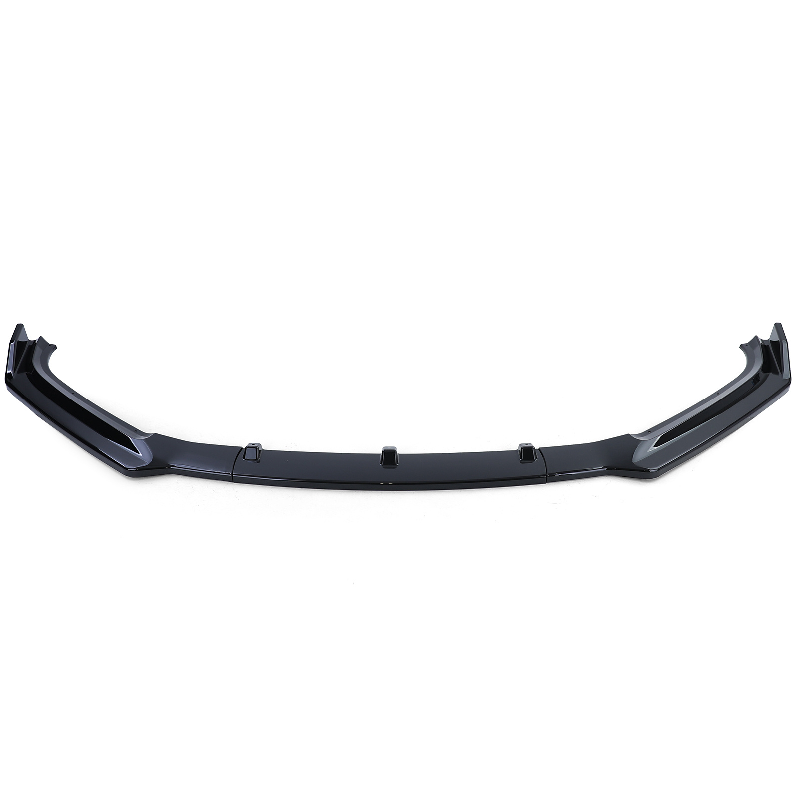 Spoiler - voorspoiler lip - Audi A4 B9 8W / Sedan / Avant 2015-2019 - zwart