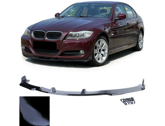 Spoiler - voorspoiler lip - BMW 3 serie type-E92 E93 / Coupé / Cabrio 2010-2013 - glanzend zwart