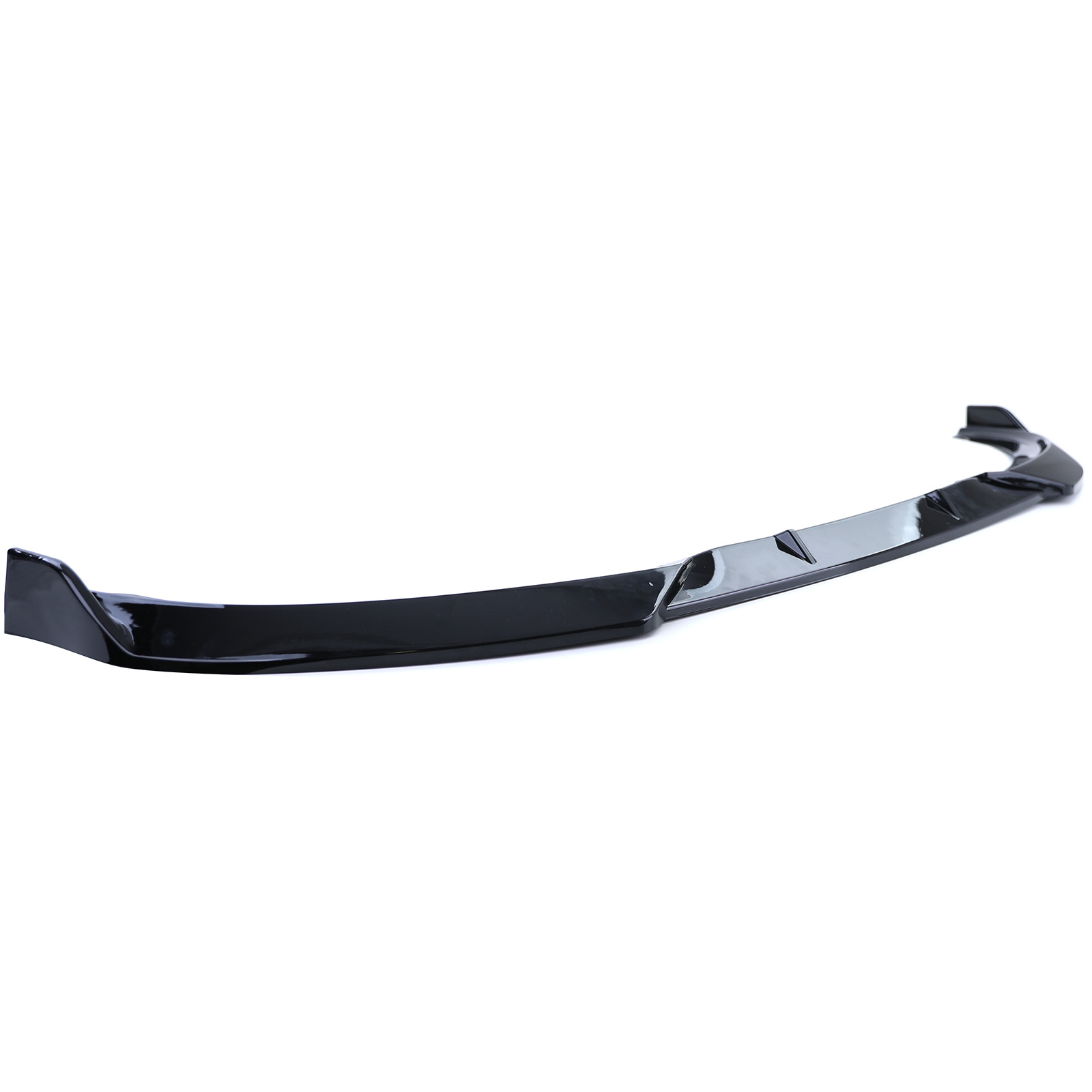 Spoiler - voorspoiler lip geschikt voor BMW 3 serie type-E92 E93 / Coupé / Cabrio 2010-2013 - glanzend zwart