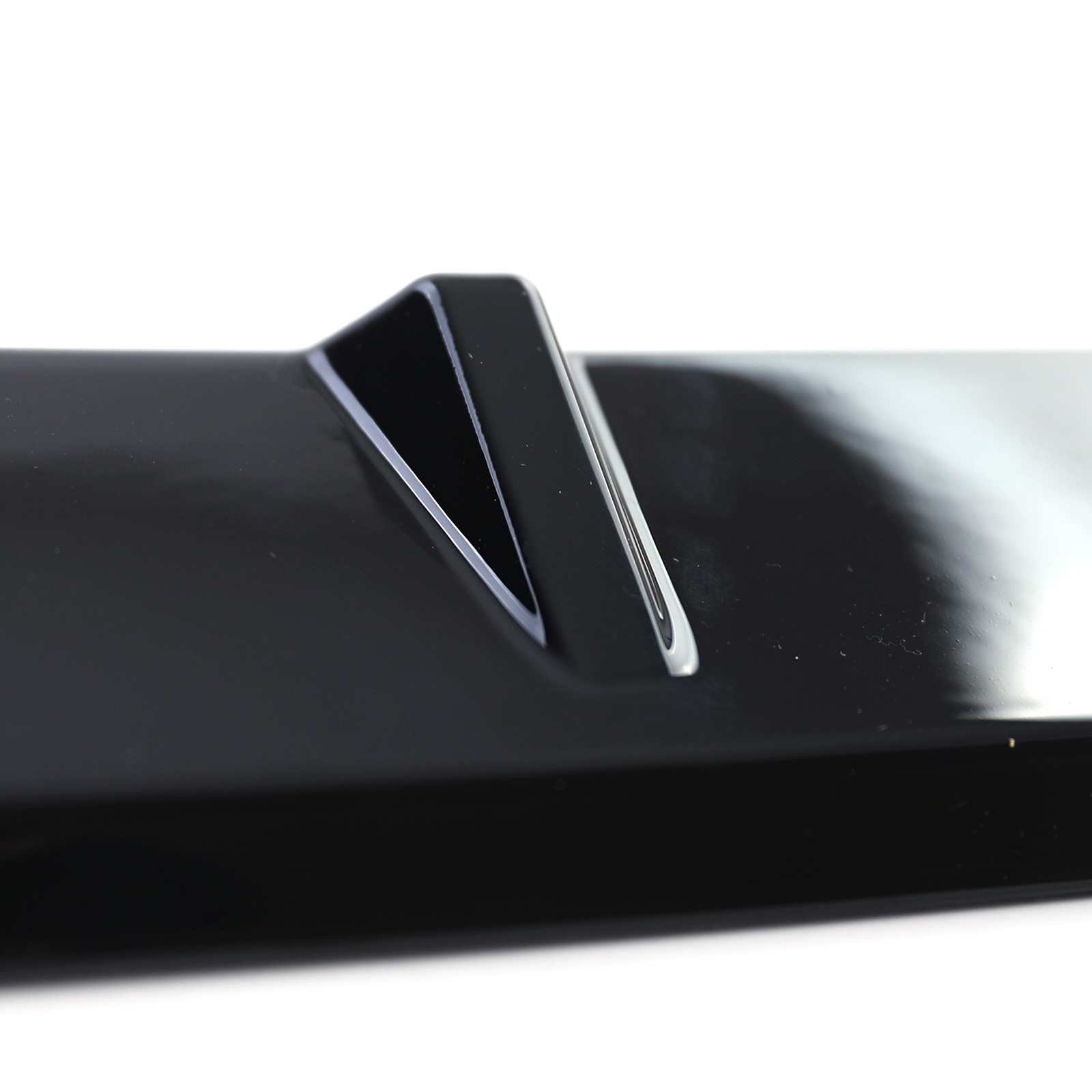 Spoiler - voorspoiler lip - BMW 3 serie type-E92 E93 / Coupé / Cabrio 2010-2013 - glanzend zwart