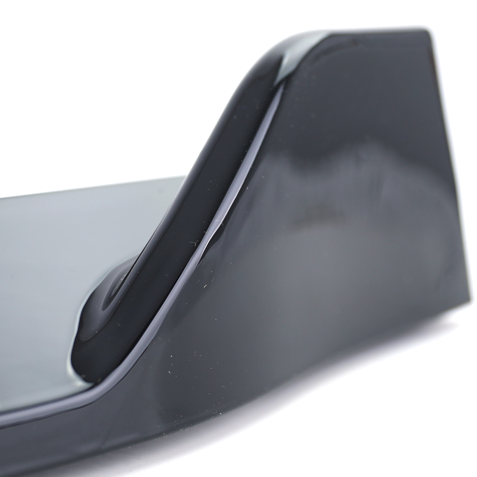 Spoiler - voorspoiler lip geschikt voor BMW 3 serie type-E92 E93 / Coupé / Cabrio 2010-2013 - glanzend zwart