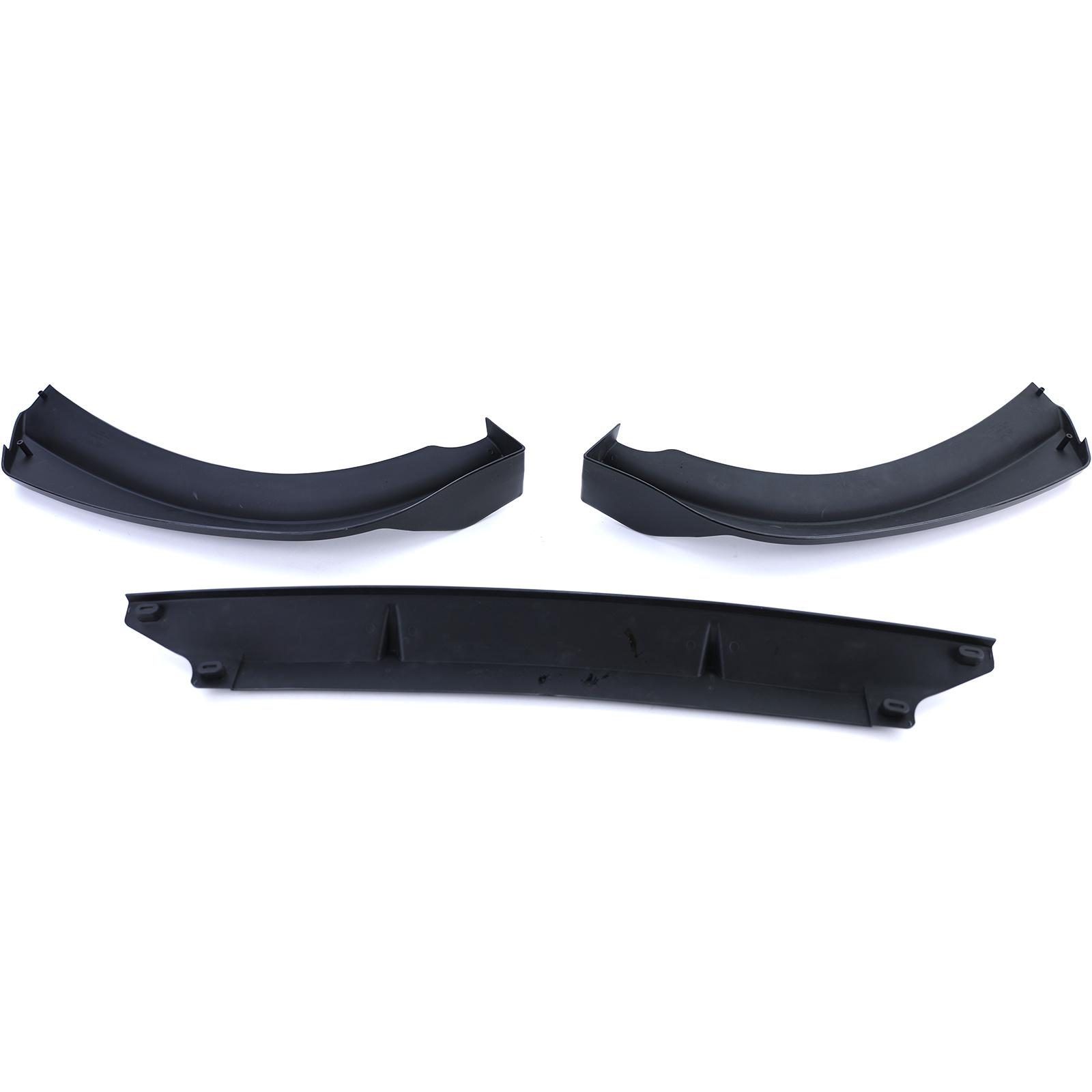 Spoiler - voorspoiler lip geschikt voor BMW 3 serie type-E92 E93 / Coupé / Cabrio 2010-2013 - glanzend zwart