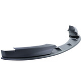Spoiler - voorspoiler lip geschikt voor BMW 1 serie type-E82 E88 / Coupé / Cabrio 2011-2013 - matte zwart