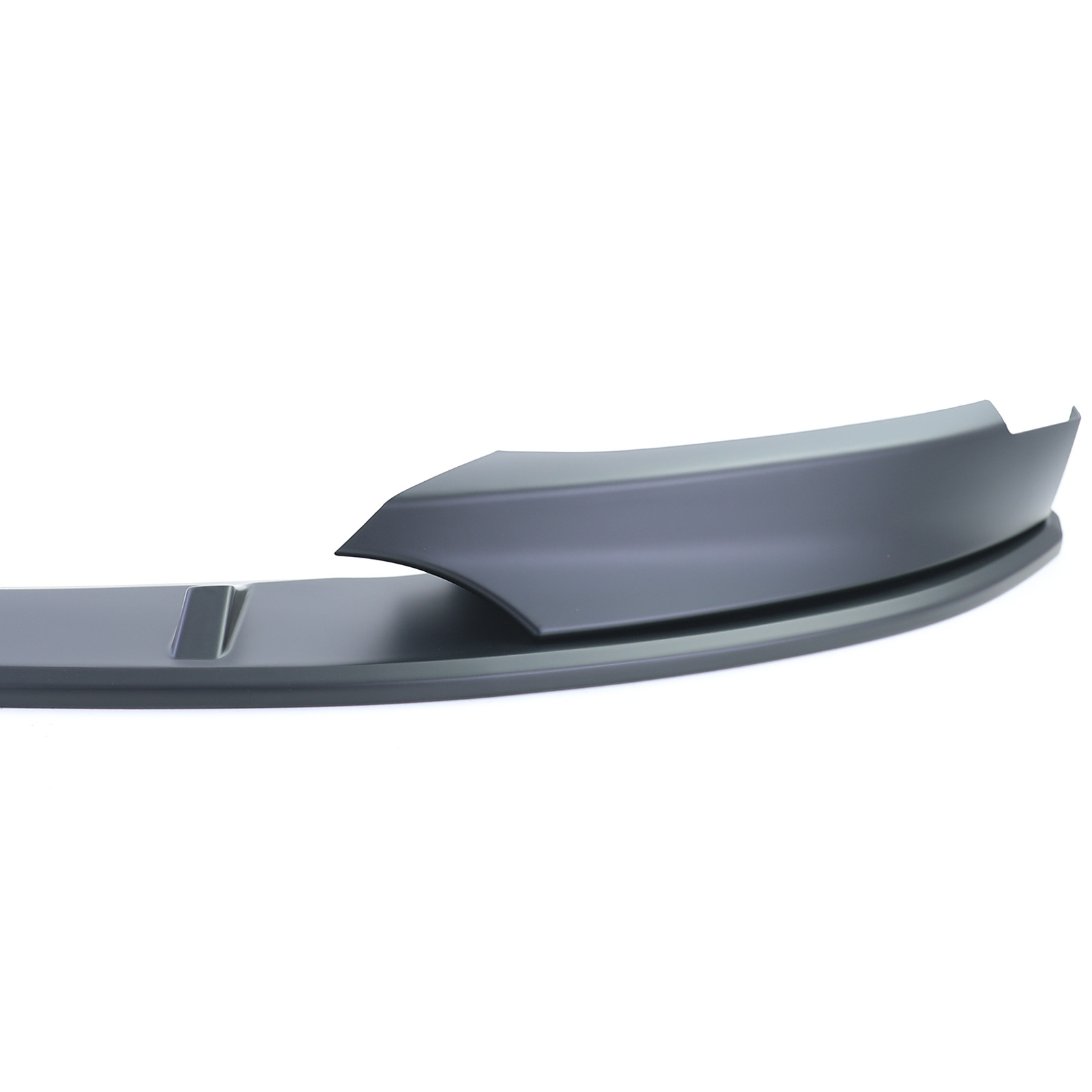 Spoiler - voorspoiler lip - BMW 1 serie type-E82 E88 / Coupé / Cabrio 2011-2013 - matte zwart