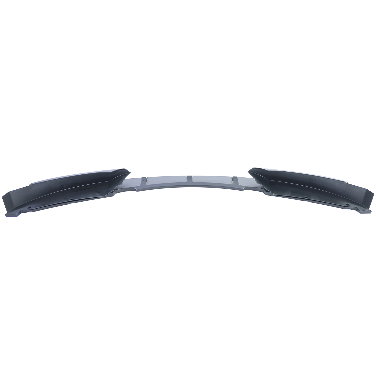 Spoiler - voorspoiler lip geschikt voor BMW 1 serie type-E82 E88 / Coupé / Cabrio 2011-2013 - matte zwart