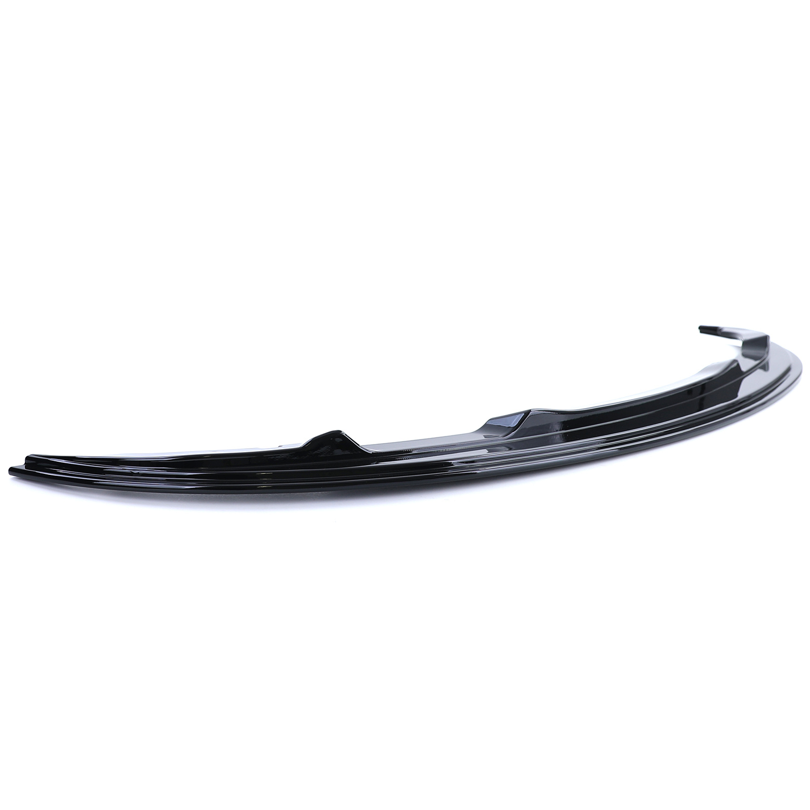 Spoiler - voorspoiler lip - geschikt voor BMW 3 serie type-E90 E91/ Sedan / Touring 2008-2012 - glanzend zwart