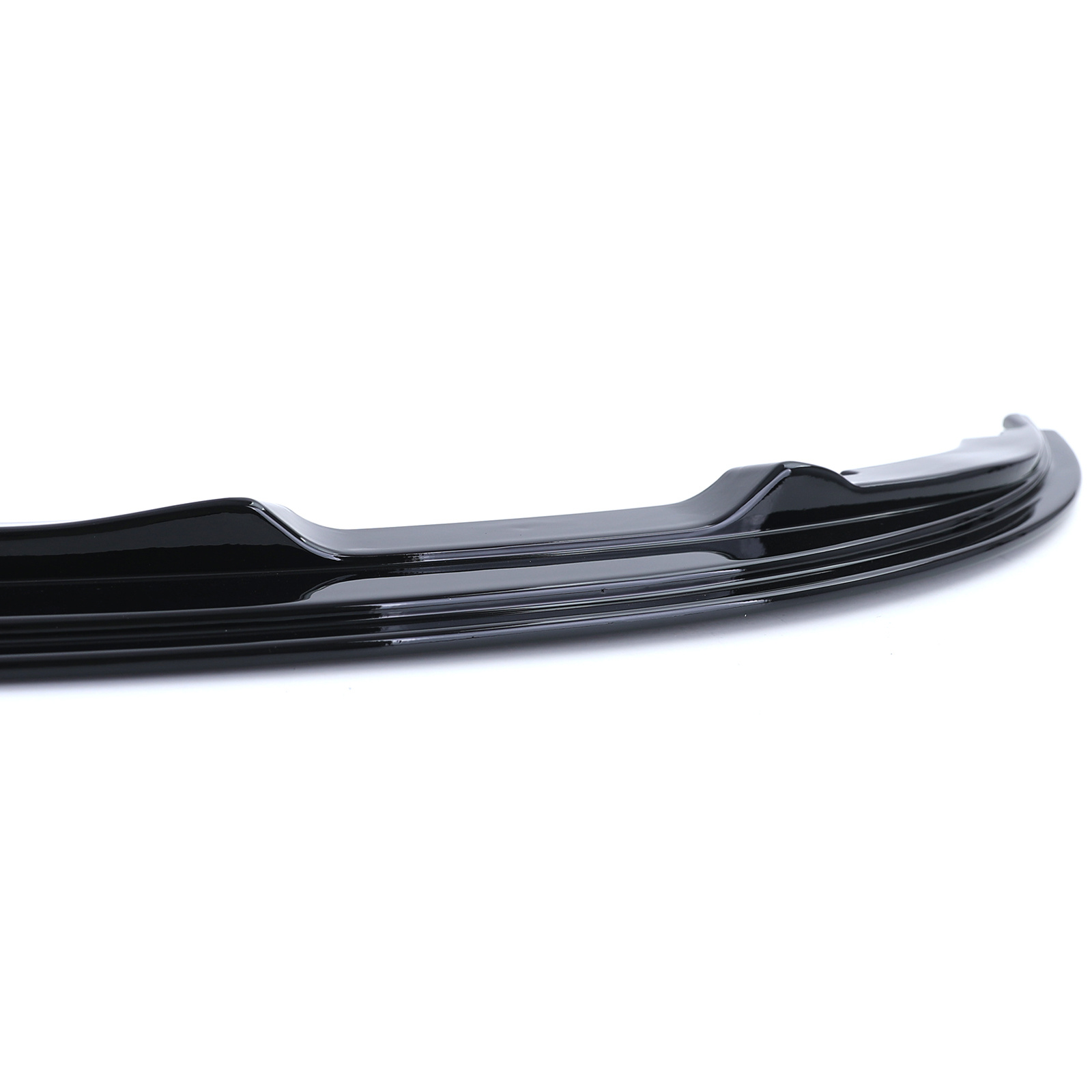 Spoiler - voorspoiler lip - geschikt voor BMW 3 serie type-E90 E91/ Sedan / Touring 2008-2012 - glanzend zwart