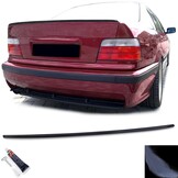 Spoiler - achterspoiler - geschikt voor BMW 3 serie-E36 / Sedan 1990-1998 - glanzend zwart