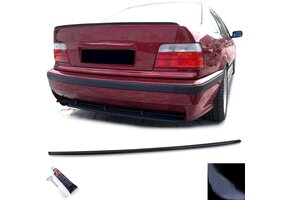 Spoiler - achterspoiler - voor BMW 3 serie-E36 / Sedan 1990-1998 - glanzend zwart