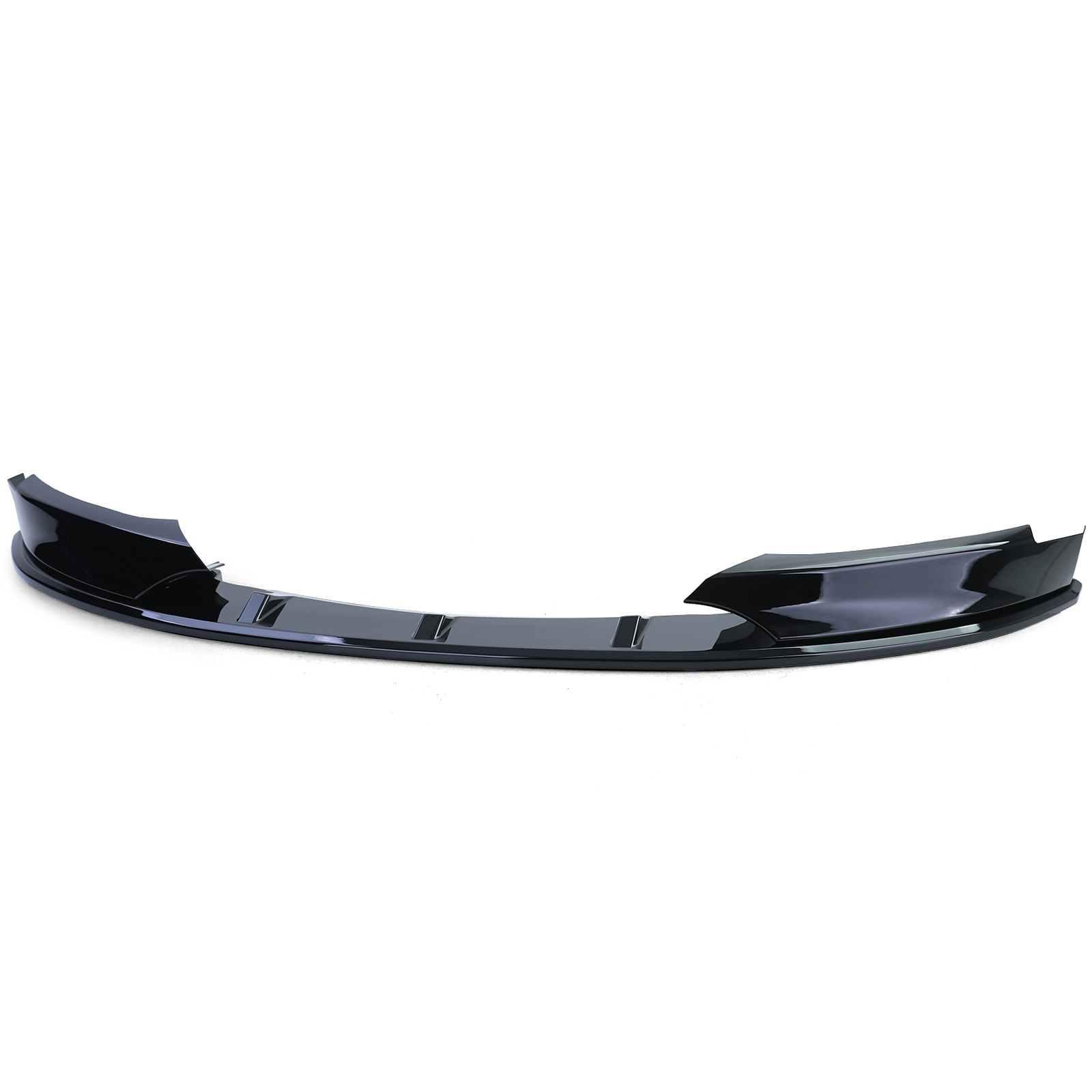 Spoiler - voorspoiler lip - BMW 1 serie type-E82 E88 / Coupé / Cabrio 2011-2013 - glanzend zwart