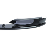 Spoiler - voorspoiler lip - geschikt voor BMW 1 serie type-E82 E88 / Coupé / Cabrio 2011-2013 - glanzend zwart