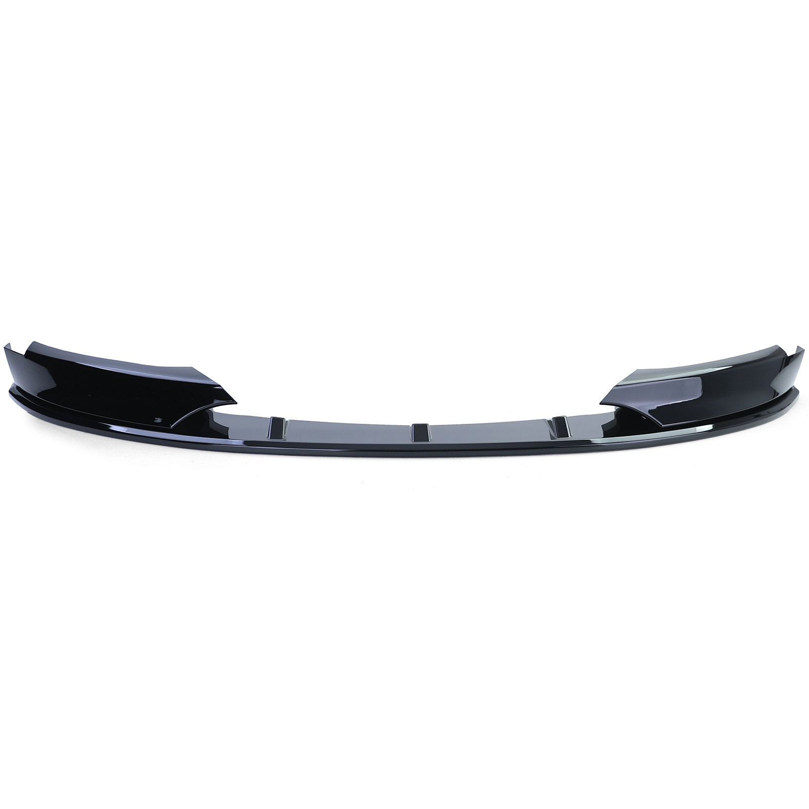 Spoiler - voorspoiler lip - BMW 1 serie type-E82 E88 / Coupé / Cabrio 2011-2013 - glanzend zwart