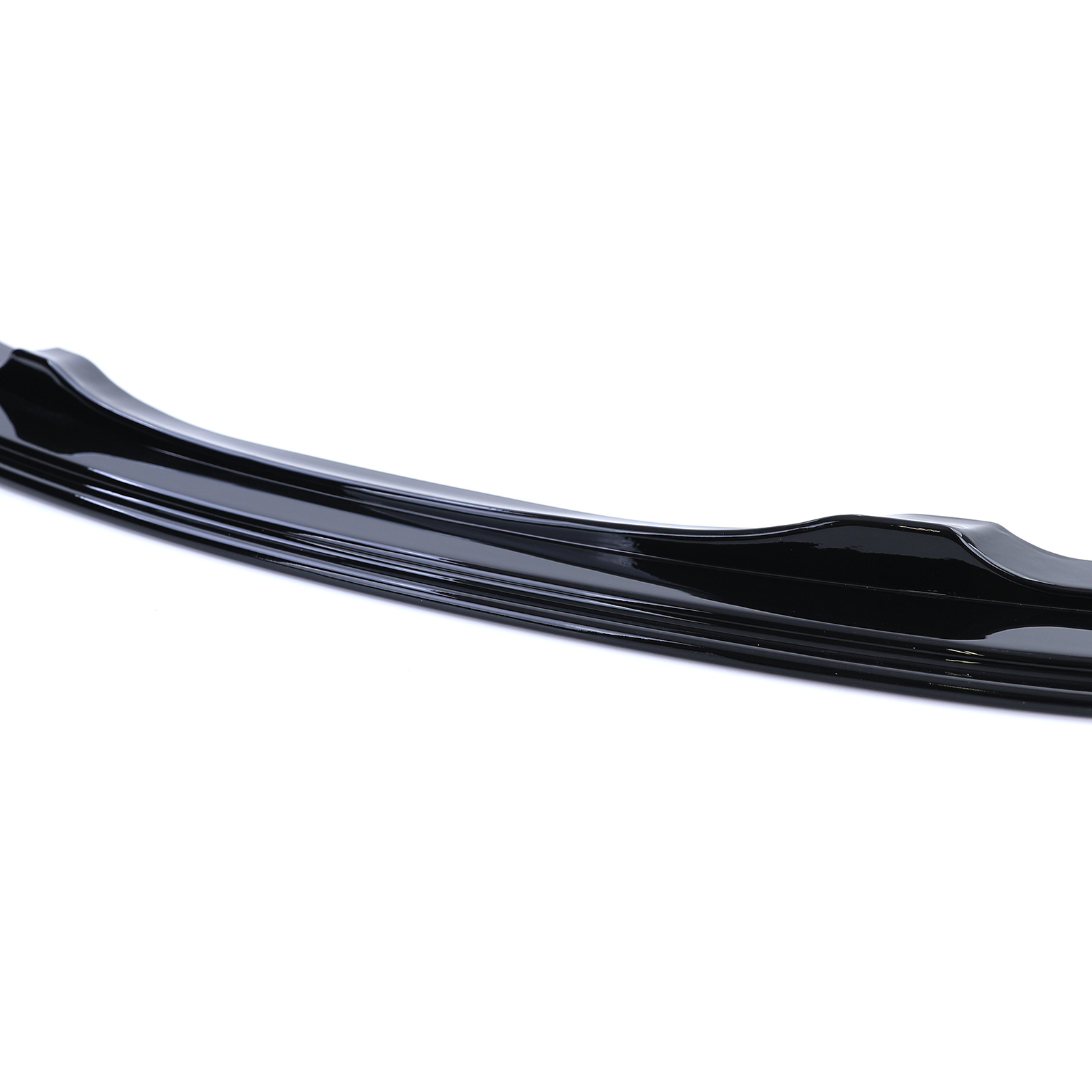 Spoiler - voorspoiler - voor BMW 3-serie E90 E91Sedan / Touring 2005-2008 - glanzend zwart