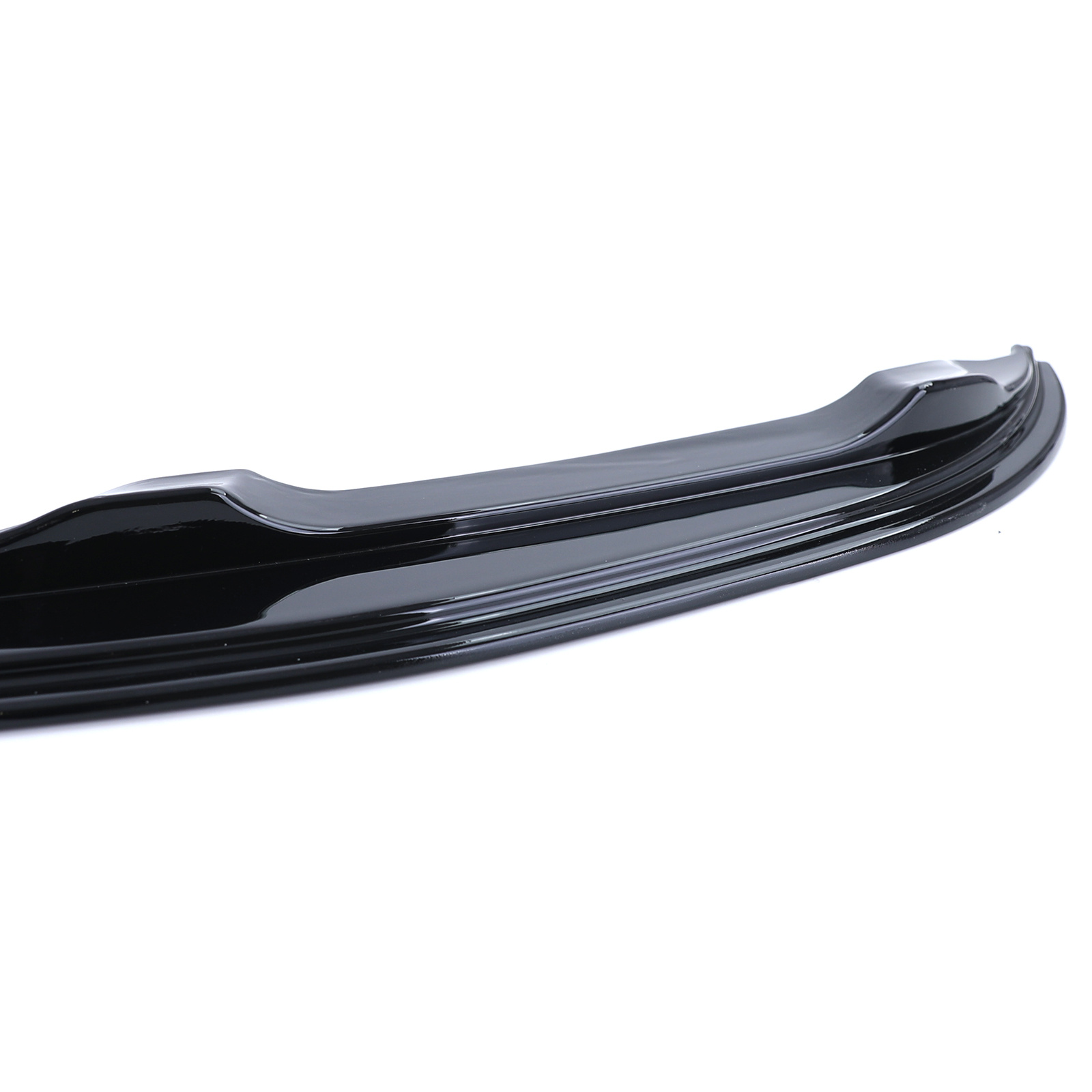 Spoiler - voorspoiler geschikt voor BMW 3-serie E90 E91Sedan / Touring 2005-2008 - glanzend zwart
