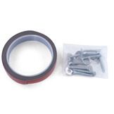 Spoiler - voorspoiler geschikt voor BMW 3-serie E90 E91Sedan / Touring 2005-2008 - glanzend zwart