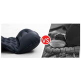 Slaapmat - thermomat - 2 persoons - 195x120x7cm - oranje